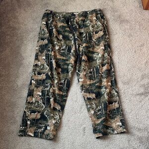 Varsity Camouflage Deer Print Pajama Pants SIZE XL